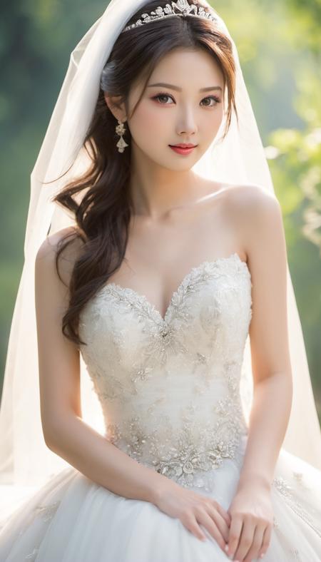 鲜创一派@Wedding dress girl_SDXL v1.0