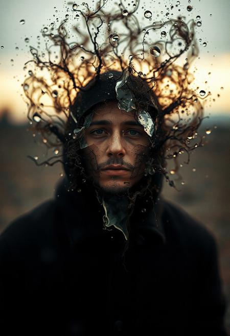 a thought-provoking fine art photo caught before it disappears forever, Conceptual, abstract, creative, unique, 8k uhd, ultra-sharp focus, highly detailed, internationally-acclaimed photograph