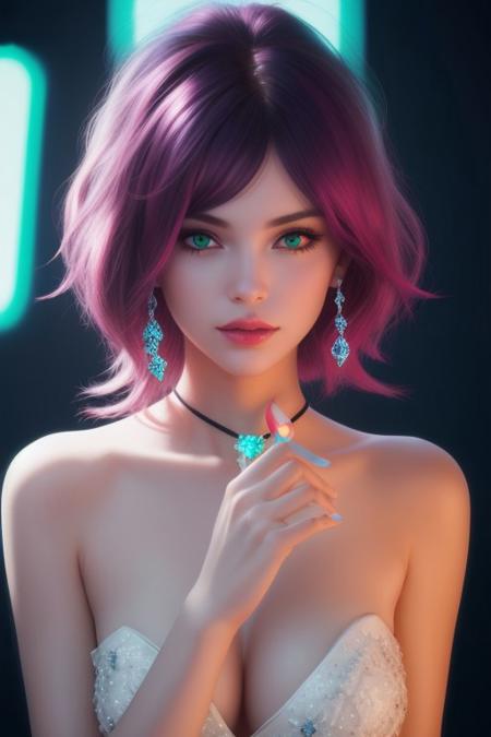 gorgeous neon diamond,