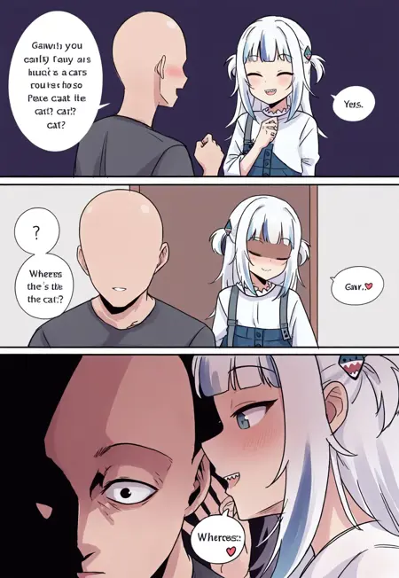 Where's the cat - 3 panel comic | Meme Concept | IllustriousXL and NoobAI