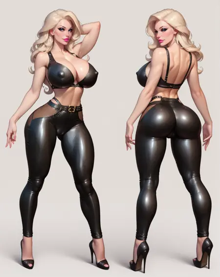 Leather set