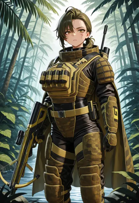 [helldivers] CE-101 Guerilla Gorilla Armor