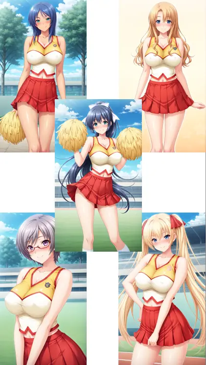 Paizuri Cheerleader VS Sakunyuu Ouendan! (Marine)