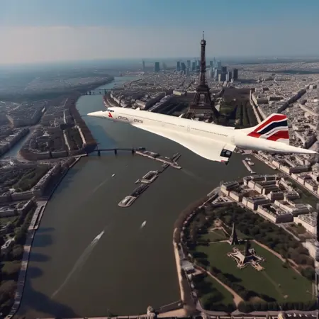350th Lora : Concorde - SDXL