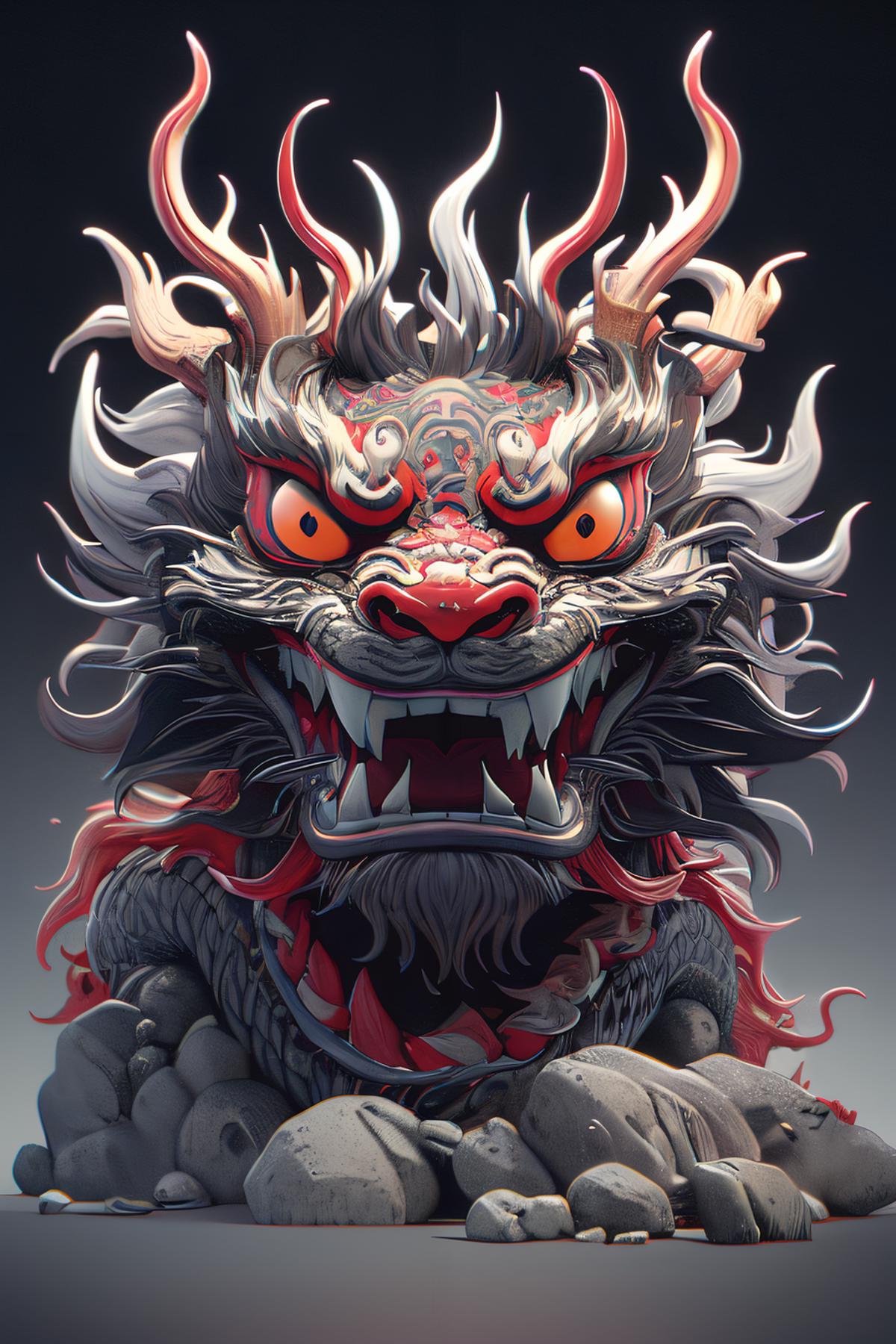 3D|Oriental Dragon image by Aesonne