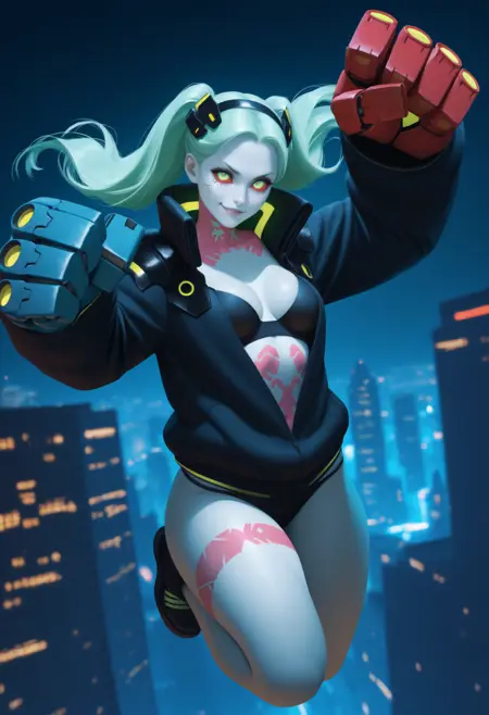 [NoobAI-XL EPS v1.1] Rebecca | Cyberpunk: Edgerunners