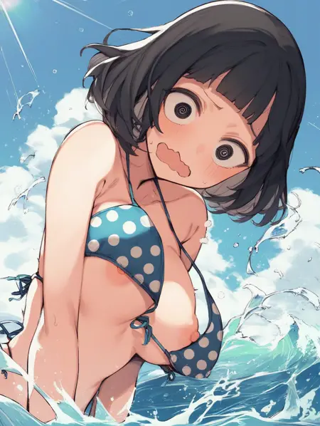 Oversized breast cup カップ浮き(AnimagineXL V3 & Pony)