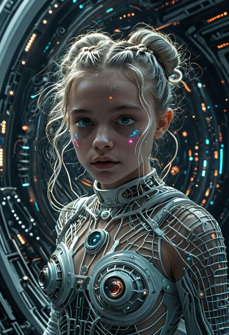 Alien-themed <lora:Beeple_retrofuturism-000005:1>,Beeple style,retrofuturism,<lora:Alice Prin OC-000005:1>,Alice Prin,1girl, . Extraterrestrial, cosmic, otherworldly, mysterious, sci-fi, highly detailed