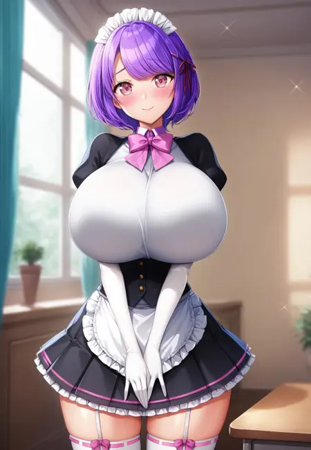 Liliera Loveknot from Motto! Haramase! Honoo no Oppai Isekai Oppai Maid Gakuen!