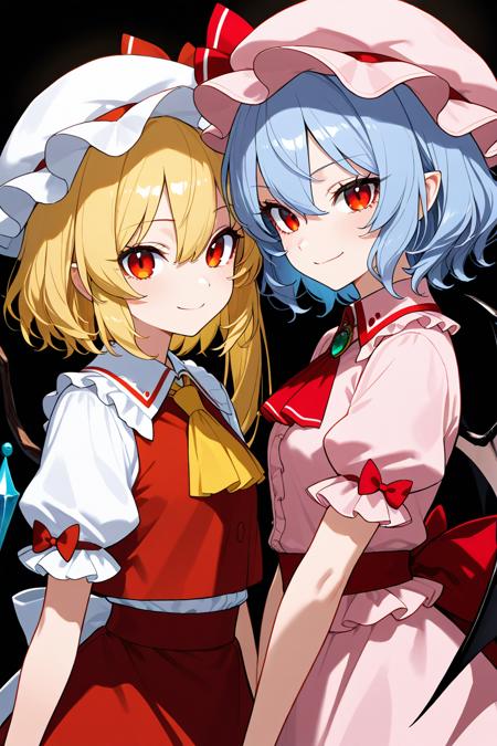 Remilia & Flandre: Scarlet Sisters  (Touhou: Embodiment of Scarlet Devil) [Illustrious] v1.0