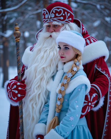 DED MOROZ with SNEGUROCHKA_FLUX v1.0