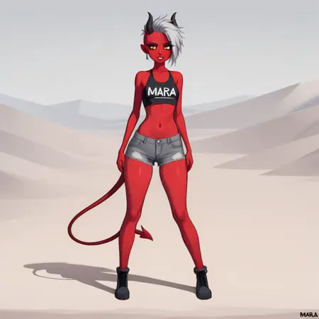 Mara Hellbringer SDXL