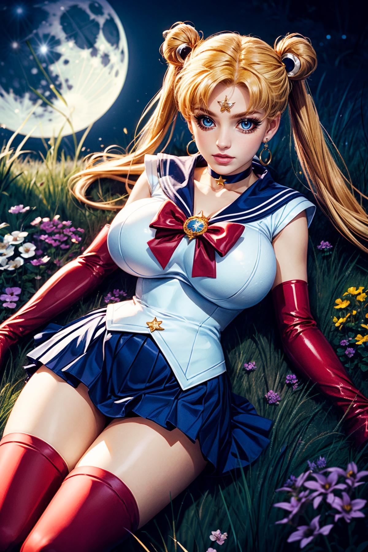 Sailor Moon / Usagi Tsukino (Sailor Moon) - Lora image by iJWiTGS8