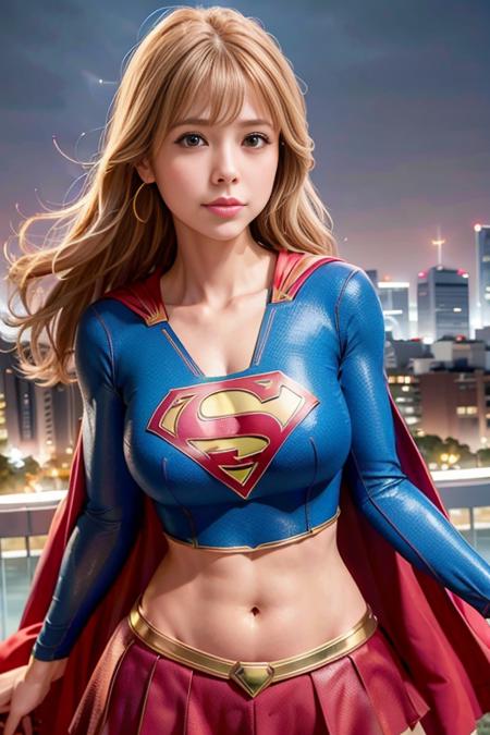 Supergirl Cosplay Outfit AIEasyPic