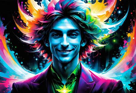 christmas style by (Adrian Bush,Aliza Razelle:1.5),best quality,fluorescent color,fractal atmosphere,christmas mood,light-smile,surreal fractal  shape male realistic xmas epic amazing luminous phantasmagoria masterpiece,splash art,detailed huge fractal  scene