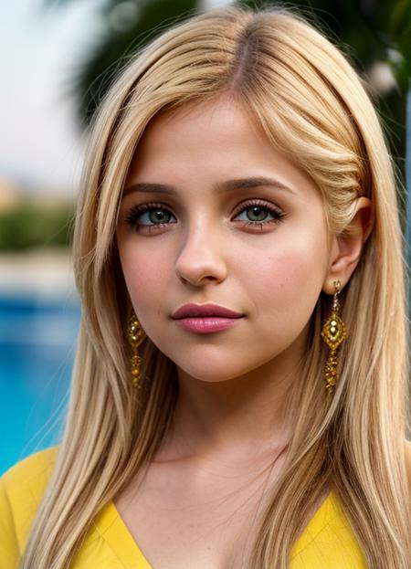 portrait of S4ndySumm3rs_HM-142, detailed eyes, detailed lips, (8k, high quality, shot on Hasselblad X1D II Digital), earrings, <lora:add_detail:1>, <lora:cleavage:-0.85>
