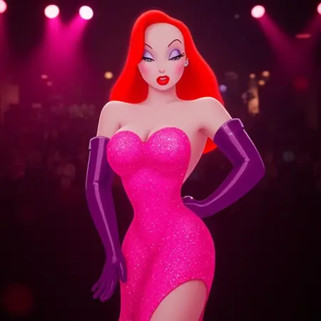 Jessica Rabbit FLUX