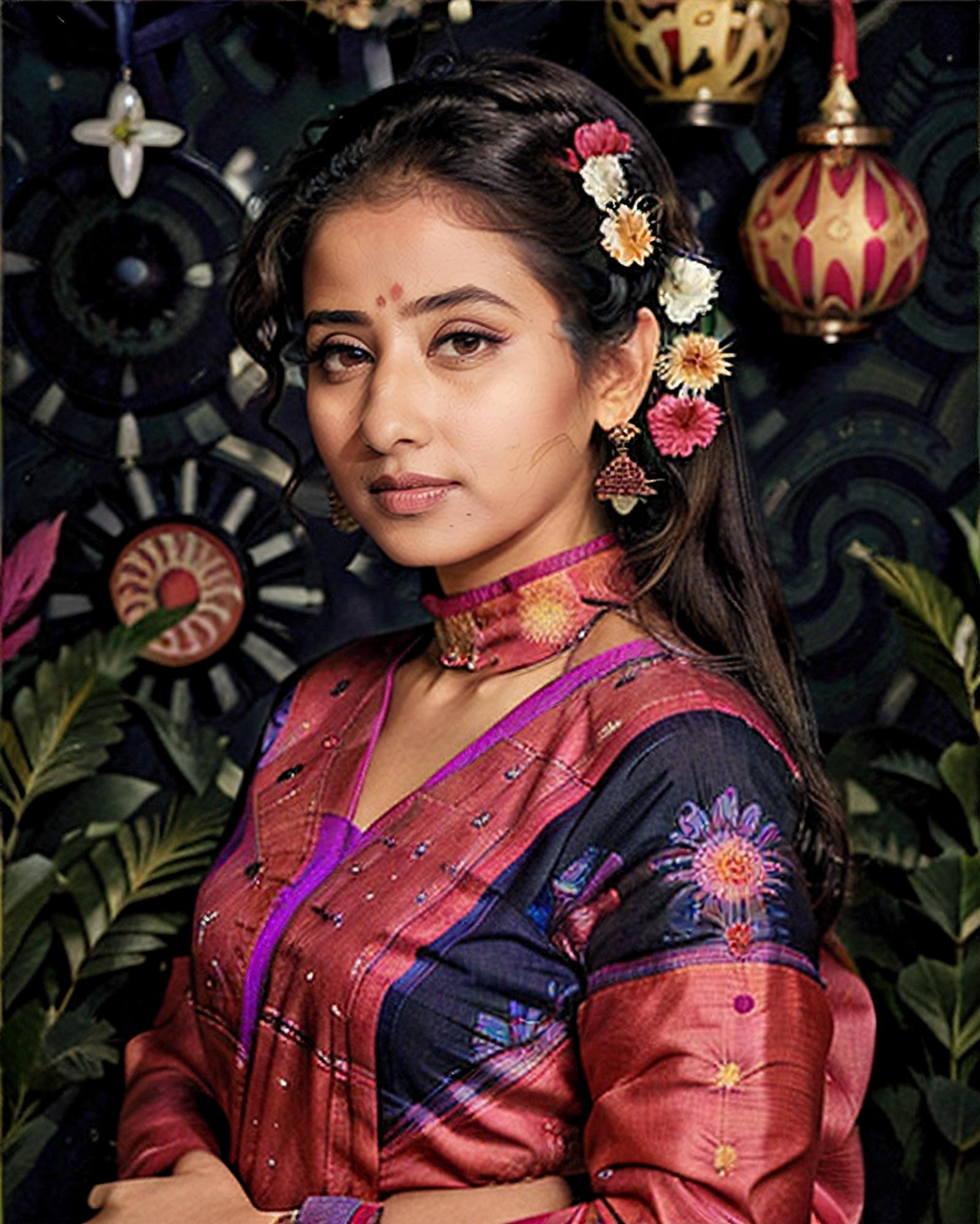 Manisha Koirala - Indian Actress - 90s look (SD 1.5) image by Desi_Cafe