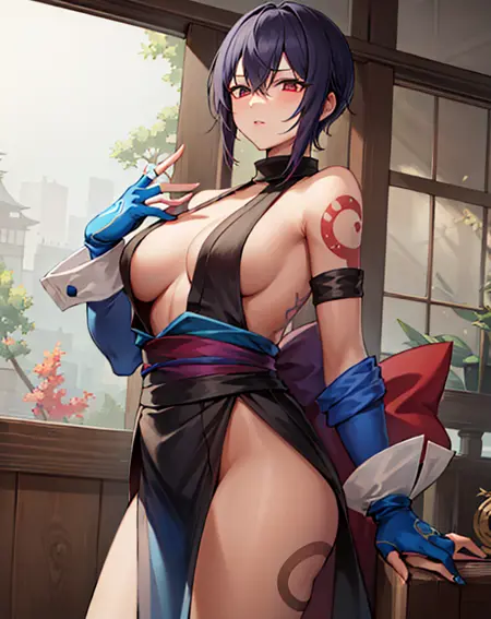 Shiki (Samurai Shodown) LoRA