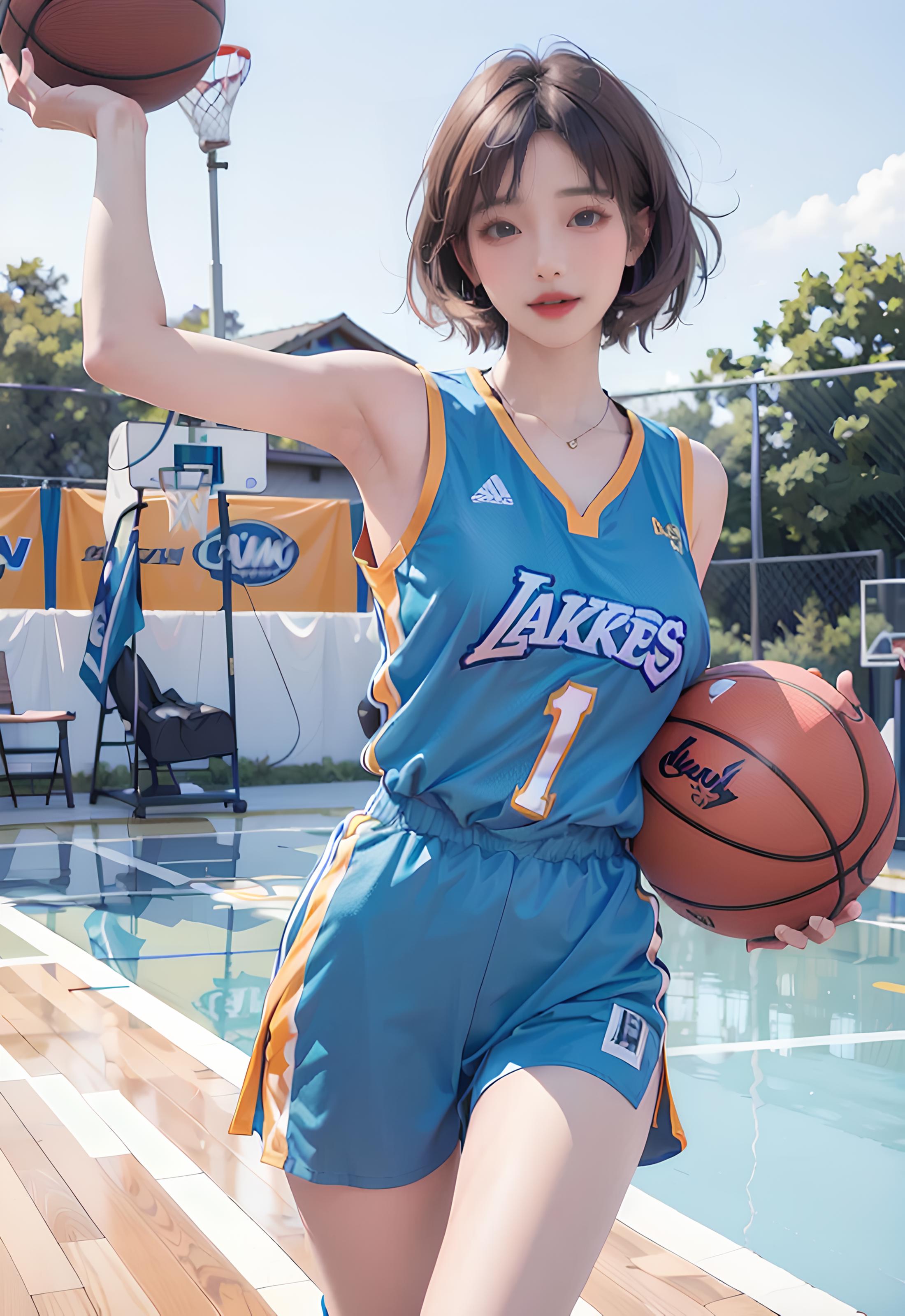 TW Style Hot Basket Ball Girls image by rogerchingg62354