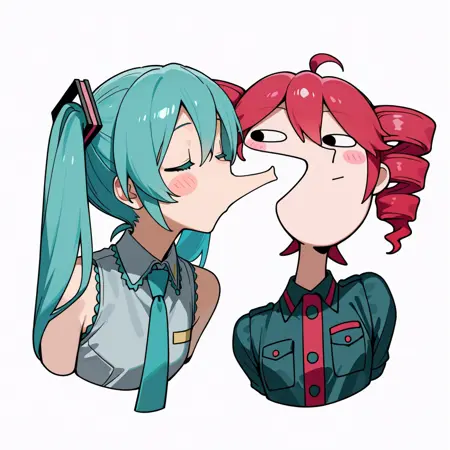 Maomao Evading Jinshi's Kiss (Meme)