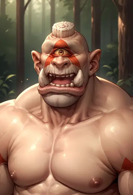 Mo'Gosh Ogre - World of Warcraft [SDXL Pony]