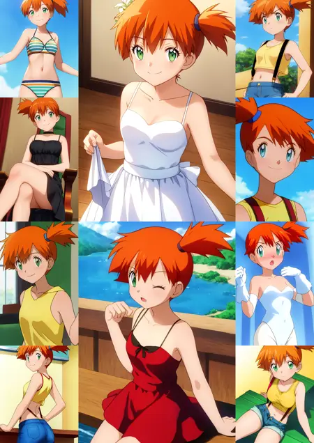 Retro Misty - Pokemon [Commission]