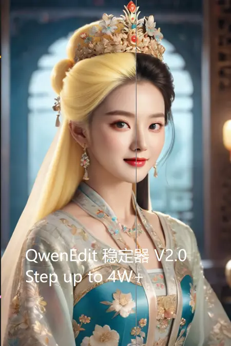 QwenEdit & kontext稳定器,电商神器，白底图产品加背景，保持细节。A Qwen&kontext edit stabilizer