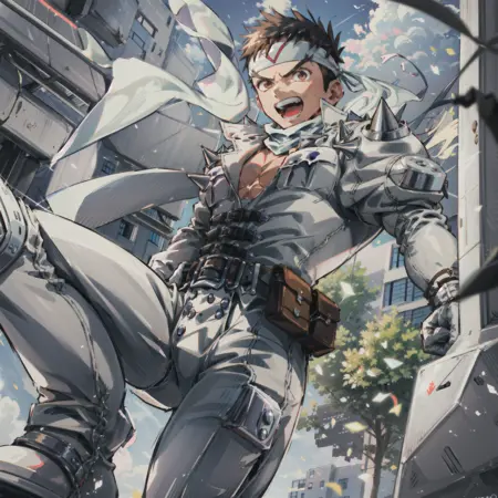 Jin Saotome - Cyberbots / Marvel Vs Capcom