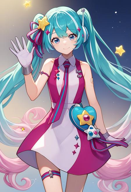 [PonyV6 XL] Magical Mirai Miku (2022) | Vocaloid v1.0