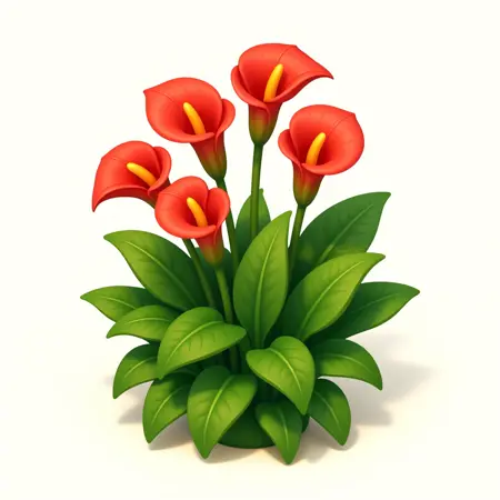 Flux: Mobile Game Isometric Plant