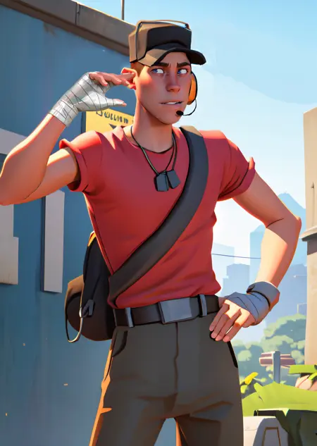 Scout TF2 Lora