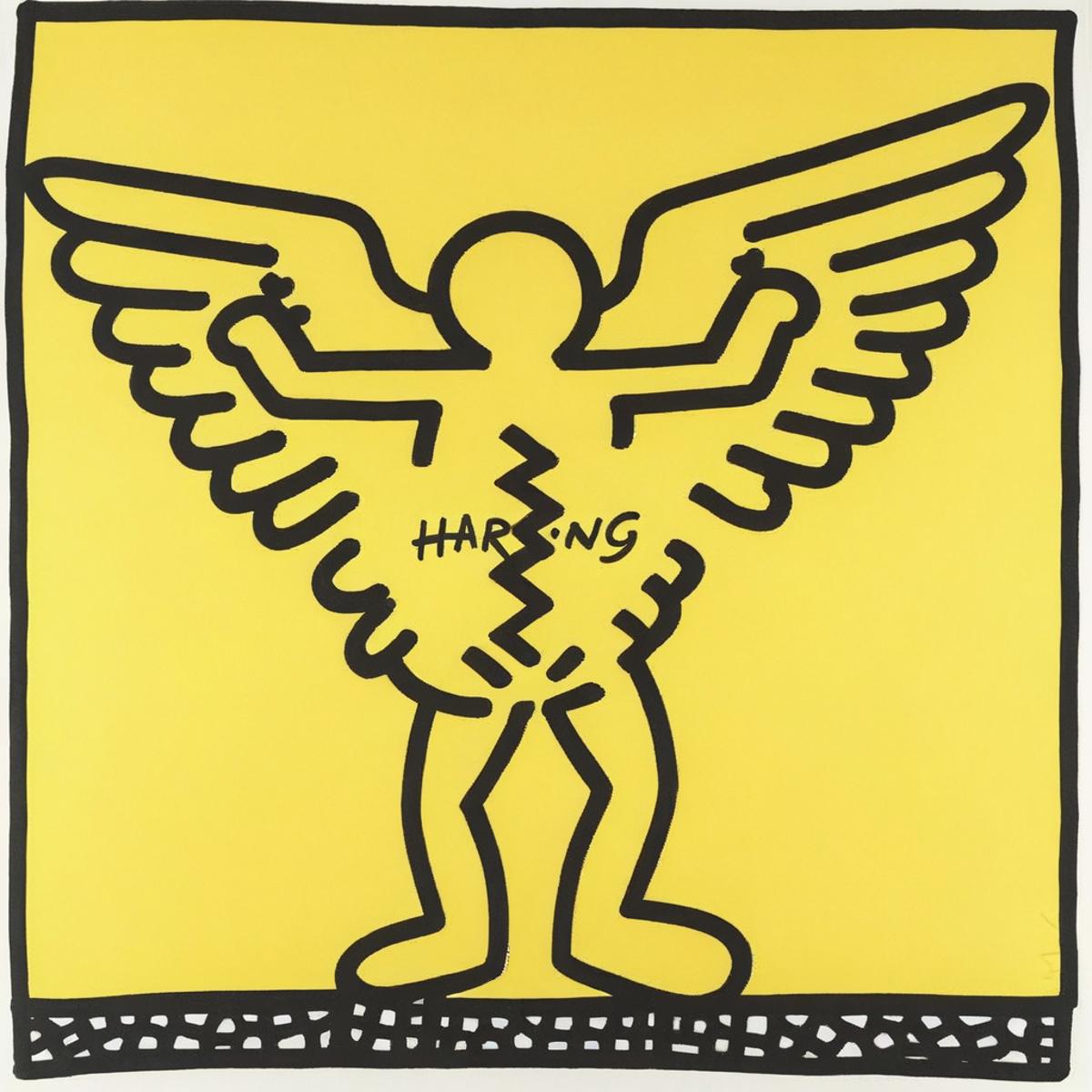 Keith Haring [LoRA SDXL] image by flisbonwlove