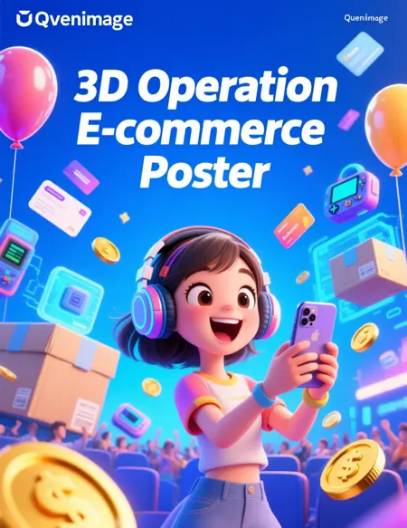 Shopping Universal Poster