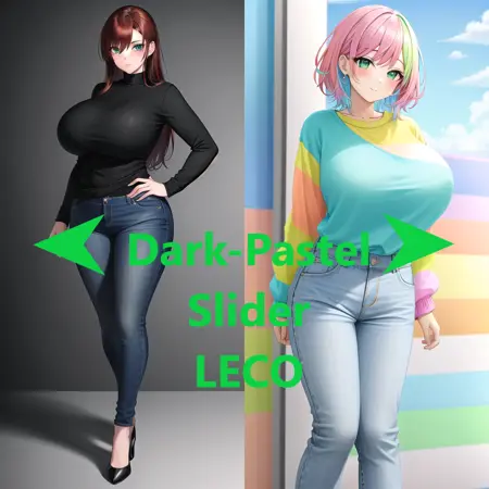 Dark Pastel Slider LECO