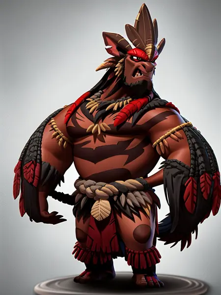 欧美休闲风格3D角色设计lora——PIP_OM3D_V1