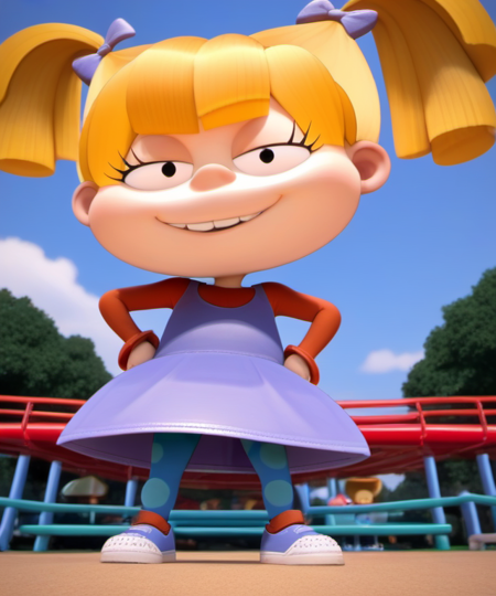 [COMMISSION] Angelica Pickles (Rugrats 2021 reboot) v1.0