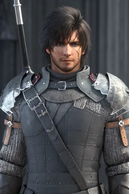Clive Rosfield (tattoo version)- Final Fantasy XVI