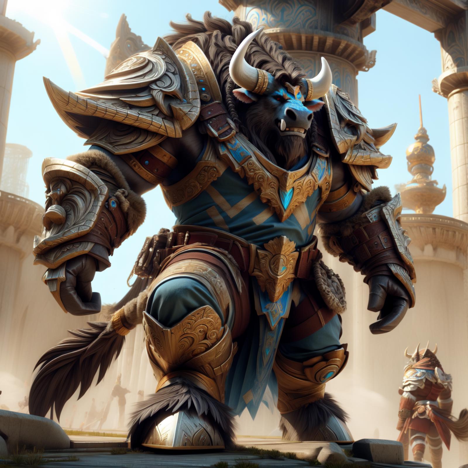 Tauren world of warcraft image by Zeid