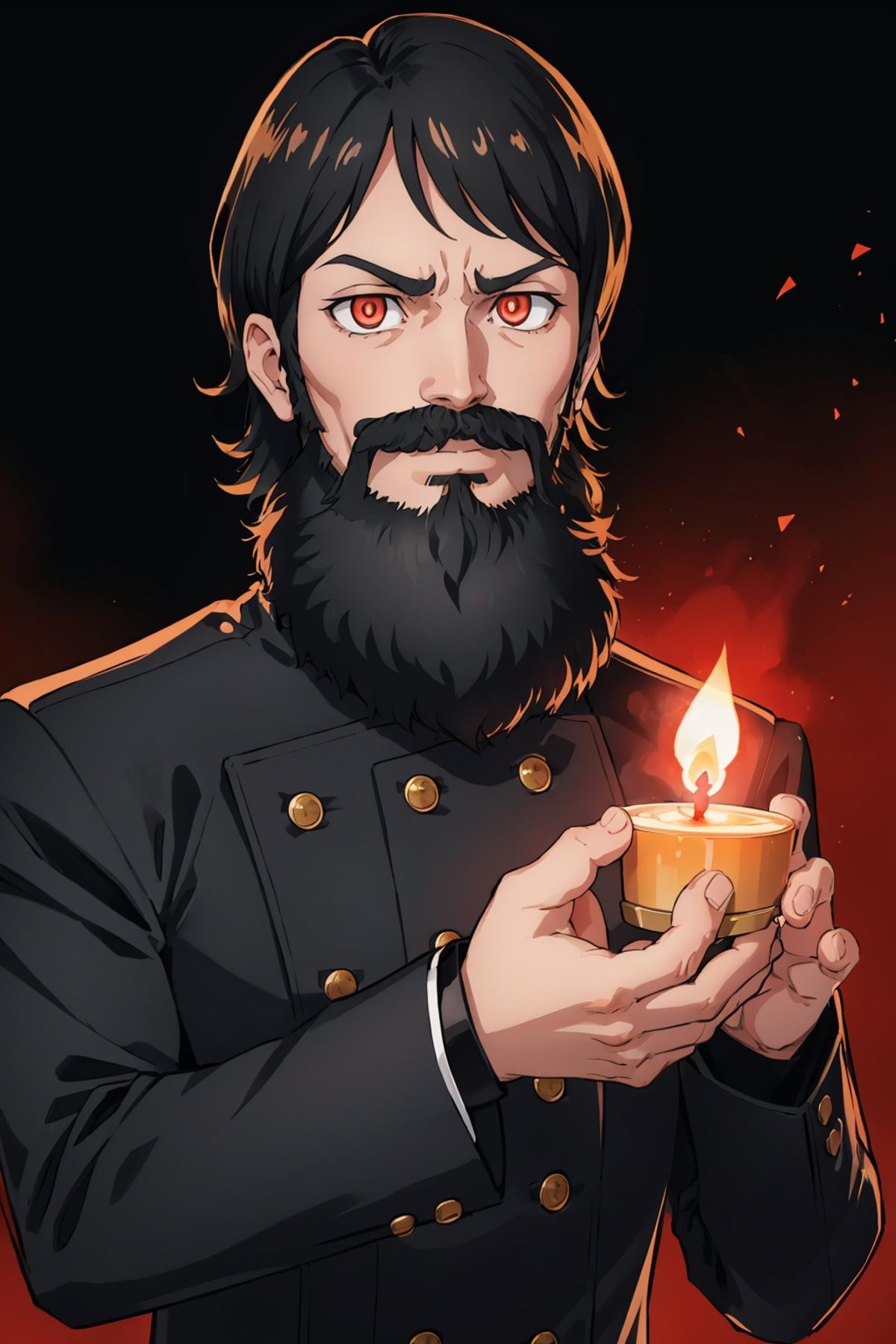 Grigori Rasputin - DS: Raidou Kuzunoha vs the Soulless Army (ラスプーチン、デビルサマナー 葛葉ライドウ対超力兵団) image by novowels