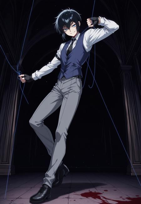 Walter C. Dornez / Young Walter (2 Outfits) - Hellsing [Pony/IL] Illustrious V1