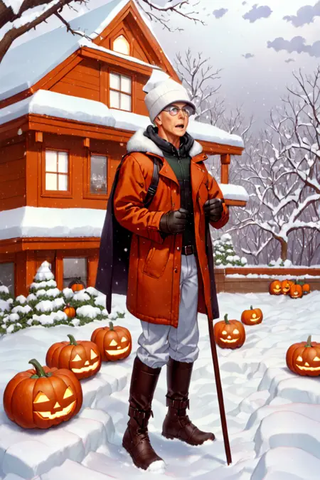 Ai Norman Rockwell Style XL