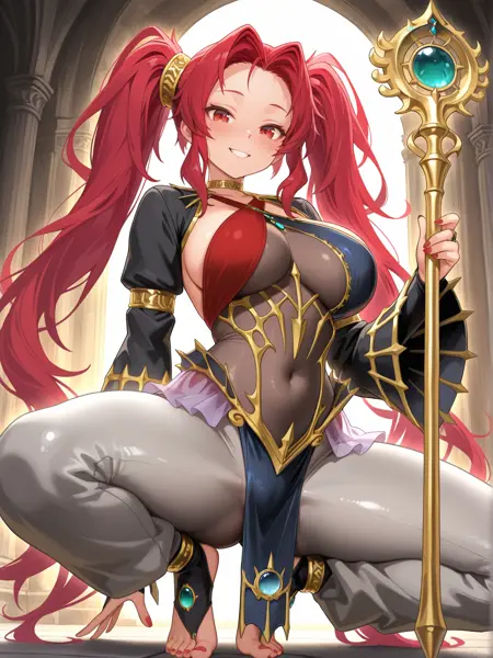 Yu-Gi-Oh! - Emilia, Dance Priestess of the Nekroz (影霊衣の舞巫女 エミリア) illusXL