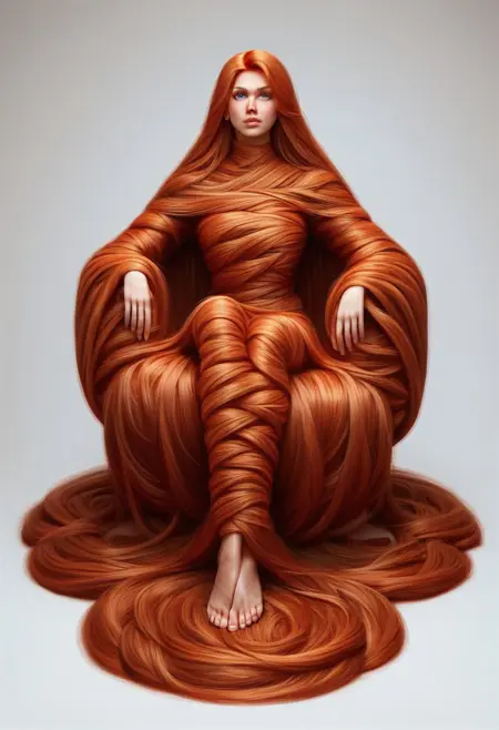 Super Hair - Hair Wrapped [PONY XL] by UOC