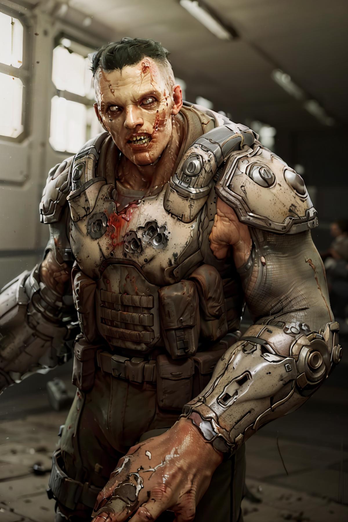 Zombie Soldier I DOOM image by Darknoice
