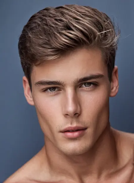 Handsome male models' face (18-30)