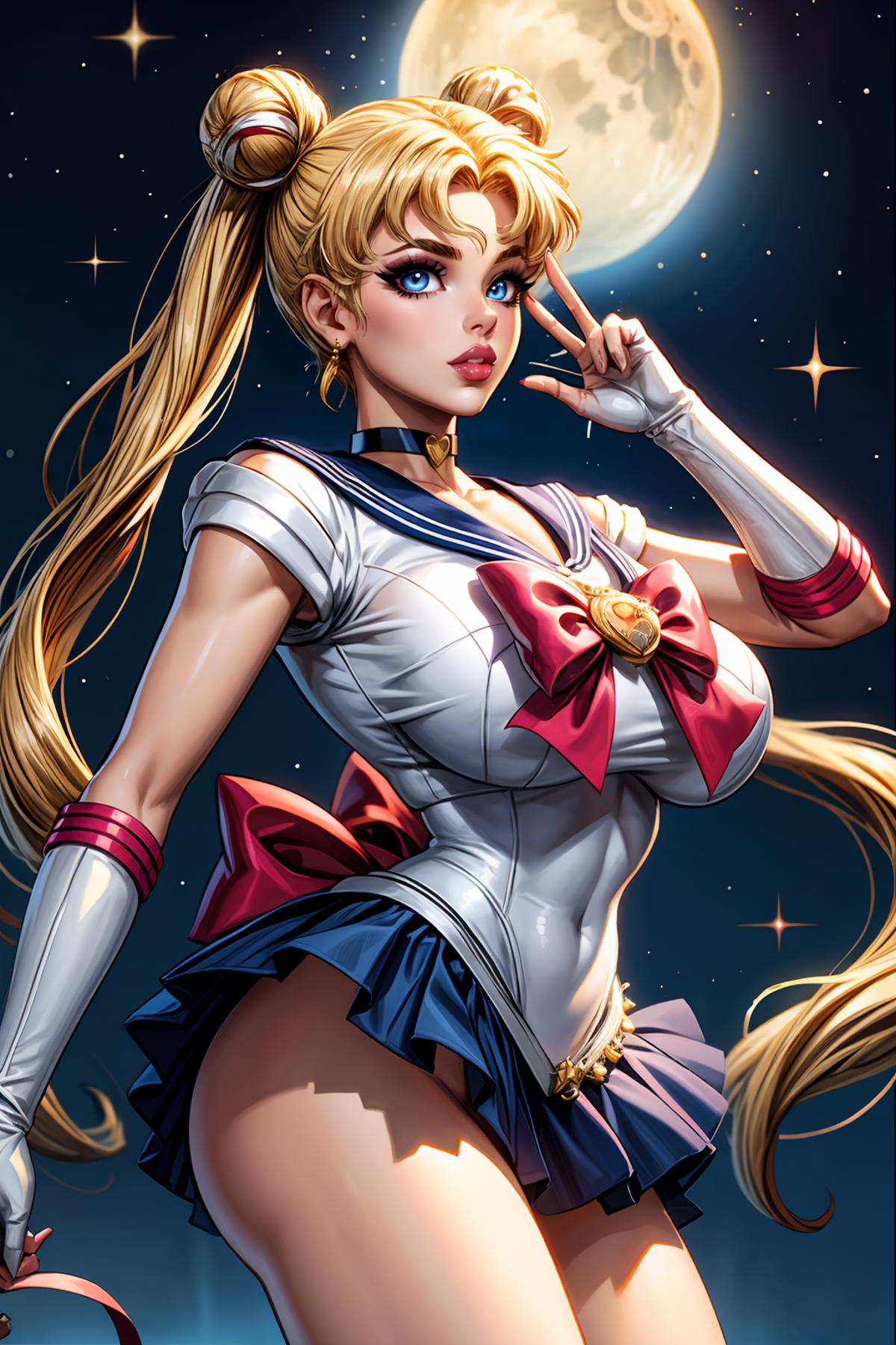 Sailor Moon / Usagi Tsukino (Sailor Moon) - Lora image by DrPibb