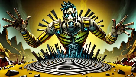 Borderlands Style (SDXL)