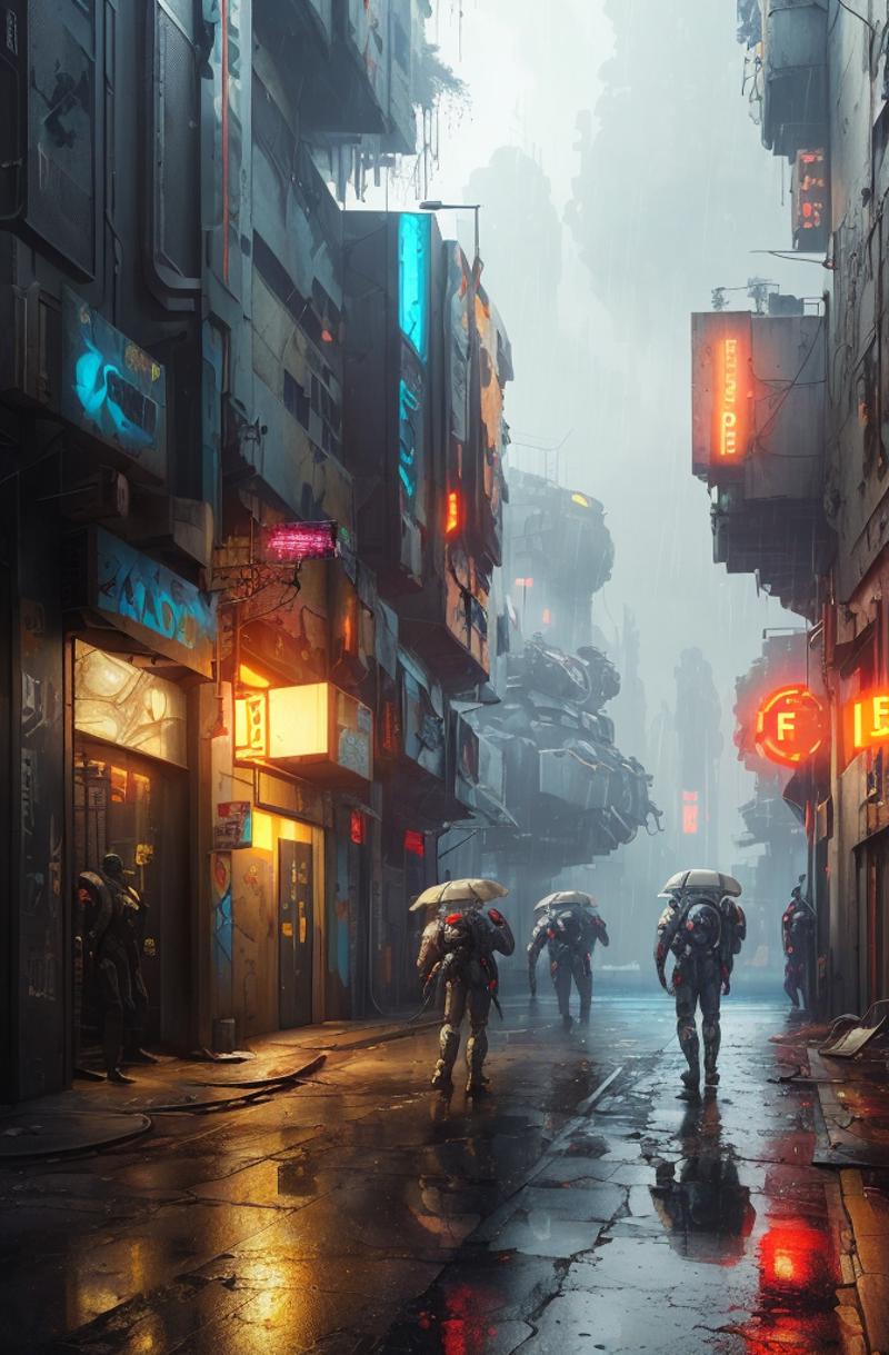 Scifi Street | Civitai