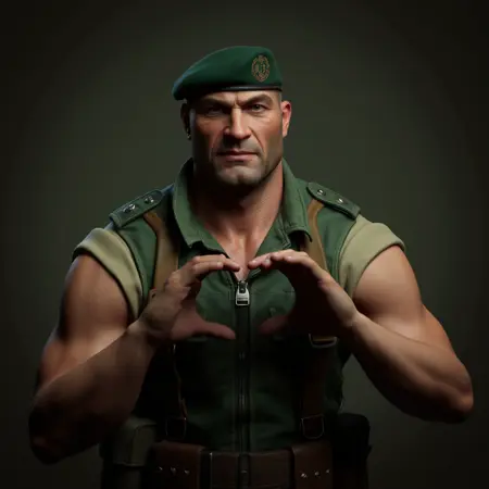 Commandos video game style F1D + Pony